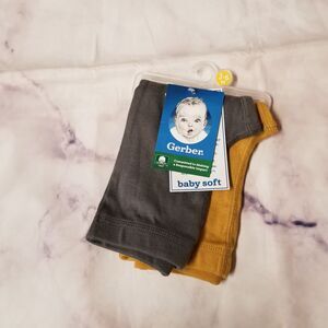 Gerber Cotton Baby Pants 3-6M